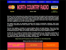 Tablet Screenshot of northcountryradio.com